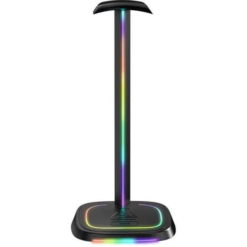 THE G-LAB STAND NEON Support Casque Gaming RGB Noir