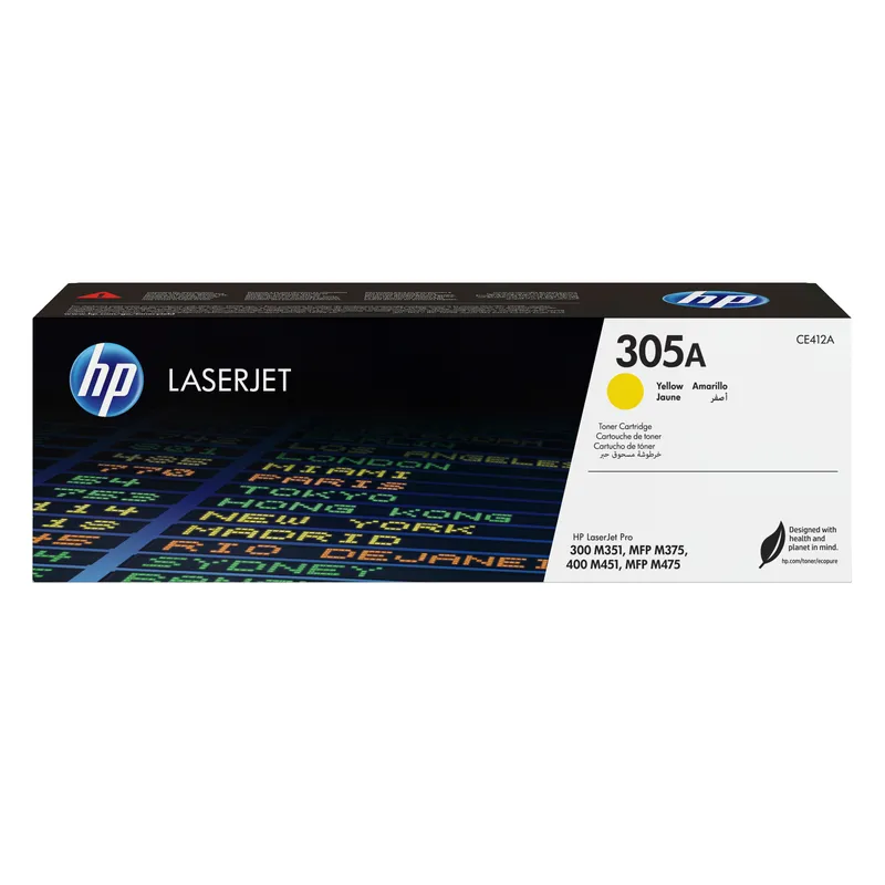 HP Toner 305A jaune (2.6K)