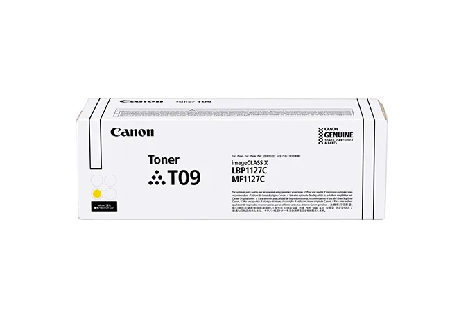 TONER CANON T09 YELLOW