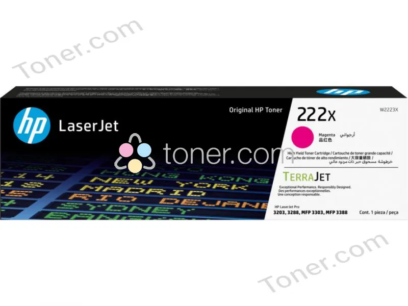 TONER HP 222X Magenta 3200 pages