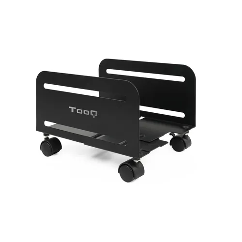 TooQ UMCS0004-Support à roulettes pour Boitier / Unité Centrale Noir