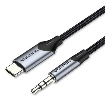 Vention Adaptateur Usb-c (M) vers Audio/Aux. Jack 3.5mm (M) 1m Noir
