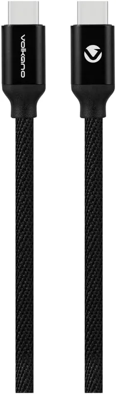 VOLKANO VK-20167-BK WEAVE Series USB-C (M/M) 1,2m 18W Noir