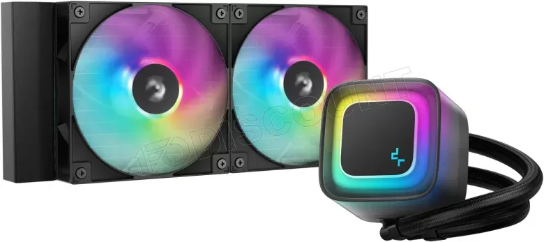 Watercooling AIO DeepCool LE V2 RGB - 240mm (Noir) R-LE240-BKAMMC-G