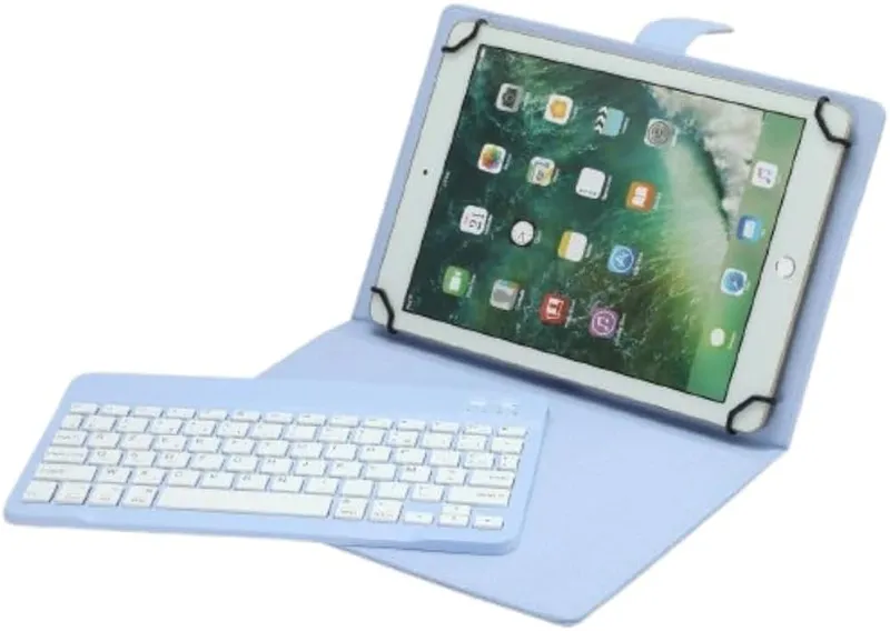 WE POP ETUI & CLAVIER Bluetooth UNIVERSEL pour Tab. 9-11 Bleu
