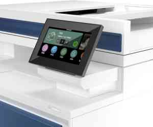 hp color laserjet pro imprimante multifonction 4303dw, couleur, imprimante pour petites/moyennes entreprises, impression, copie, numérisation, sans fil; imprimer depuis un téléphone ou une tablette; chargeur automatique de documents; impression recto verso