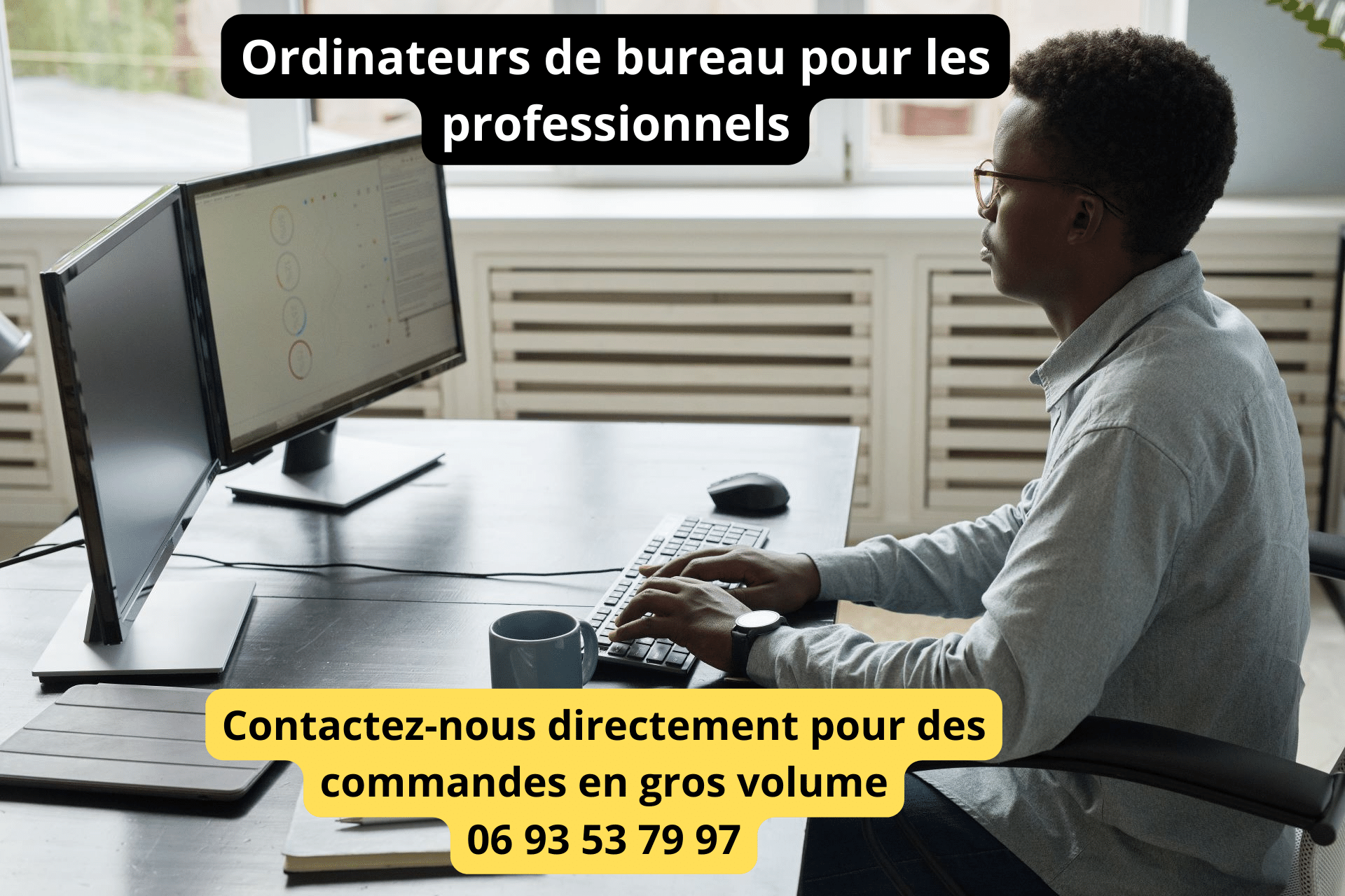 Ordinateur de bureau pour les PRO de la Réunion